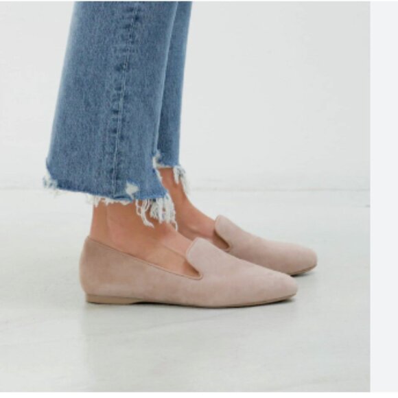 Birdies Shoes - Birdies The Starling Latte Suede Loafers Classic 8.5